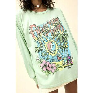 Daydreamer Grateful Dead Long Sleeve Graphic T Shirt Small New